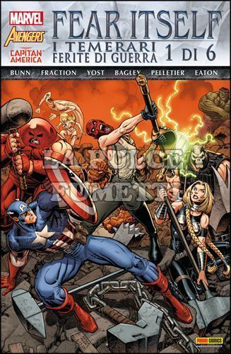 MARVEL WORLD #     9 - FEAR ITSELF: I TEMERARI / FERITE DI GUERRA 1